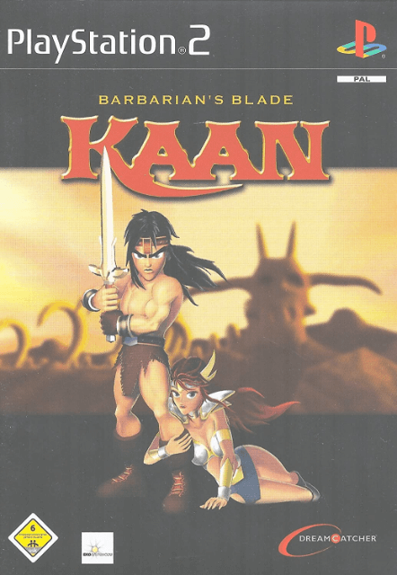 Kaan Barbarian Blade box art for Playstation 2